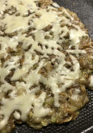 小麦粉で作るもんじゃ焼き-レシピのメイン写真