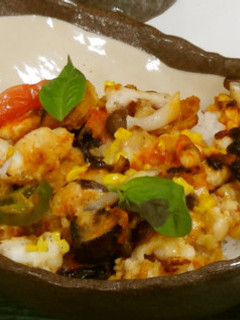 めでたい!ピザ丼-レシピのメイン写真