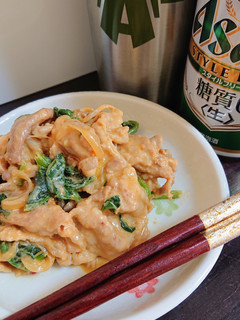 豚肉のピリ辛味噌炒め♪-レシピのメイン写真