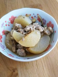 炊飯器で大根と豚こまの煮物-レシピのメイン写真