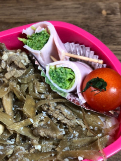 簡単キレイ!豆苗のハム巻き-レシピのメイン写真
