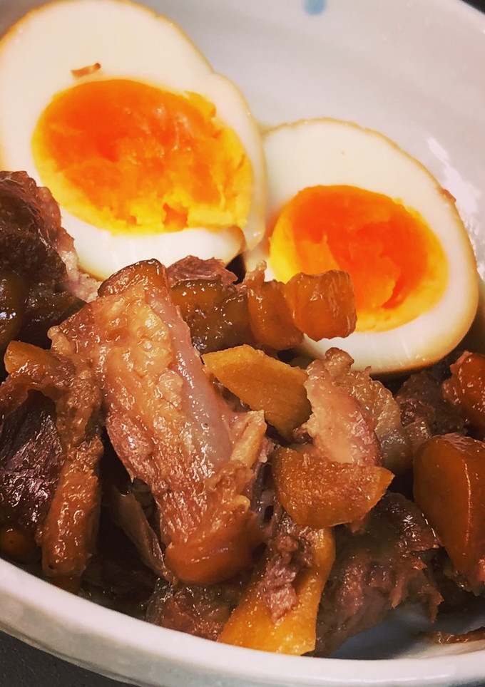 圧力鍋で豚軟骨と卵の煮物 パイカ煮込み-レシピのメイン写真