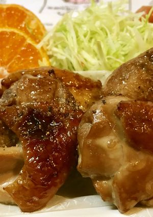 鳥もも肉にんにく醤油のコクうまソテー-レシピのメイン写真