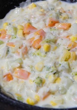〈離乳食幼児食◎〉しらすクリーム煮-レシピのメイン写真