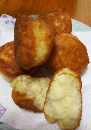 スプーンですくって！豆腐ドーナツ！-レシピのメイン写真