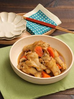 レンチンで簡単♪手羽もとのさっぱり煮-レシピのメイン写真