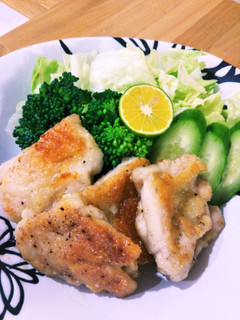 定番 鶏もも肉の塩焼き-レシピのメイン写真