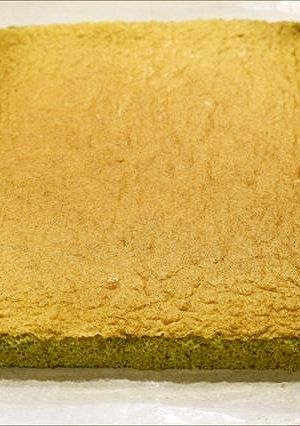 プロレシピ！抹茶シートスポンジ生地-レシピのメイン写真
