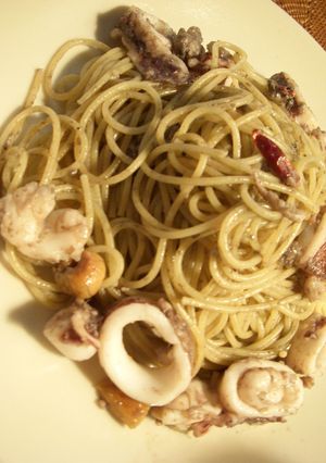 無駄なし☆簡単やりいかの丸ごとパスタ-レシピのメイン写真