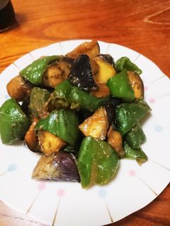 なすとピーマンのみそ炒め-レシピのメイン写真