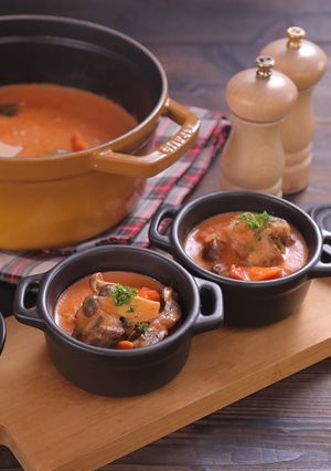 ルーいらず！牛すね肉のトマトシチュー-レシピのメイン写真