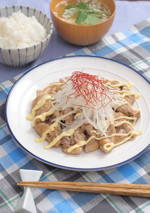 オニオンスライスたっぷり豚のしょうが焼き-レシピのメイン写真