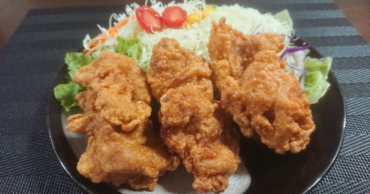 から揚げ Chicken Karaage (Japanese Fried Chicken)♪ 鶏の唐揚げ