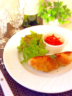 超やわらか〜☆鶏ささみの大葉チーズ焼き-レシピのメイン写真
