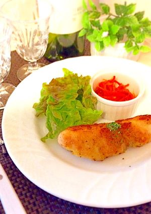 超やわらか〜☆鶏ささみの大葉チーズ焼き-レシピのメイン写真