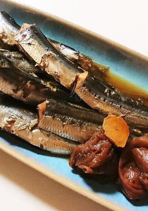 小いわしの梅酢入り煮-レシピのメイン写真