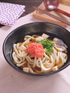 あったかとろ~り明太あんかけうどん-レシピのメイン写真
