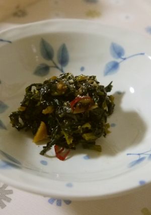 簡単★ニンニク香る★大根の葉の煮炒め★-レシピのメイン写真