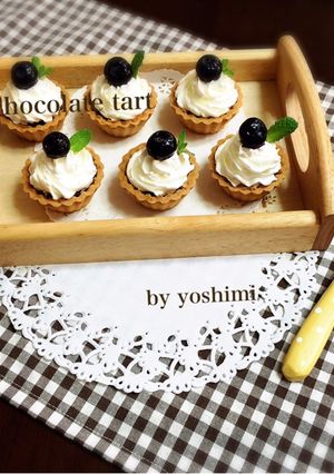 市販のタルトで超簡単〜生チョコタルト♪-レシピのメイン写真
