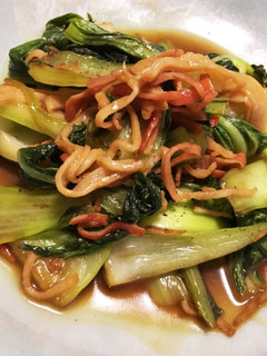 青梗菜のオイスター炒め-レシピのメイン写真