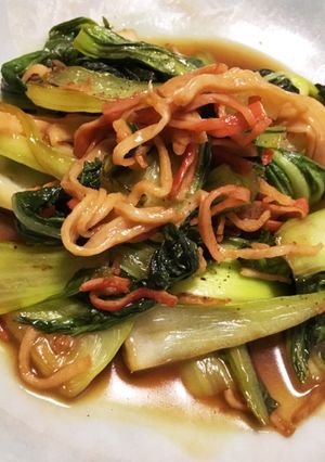 青梗菜のオイスター炒め-レシピのメイン写真