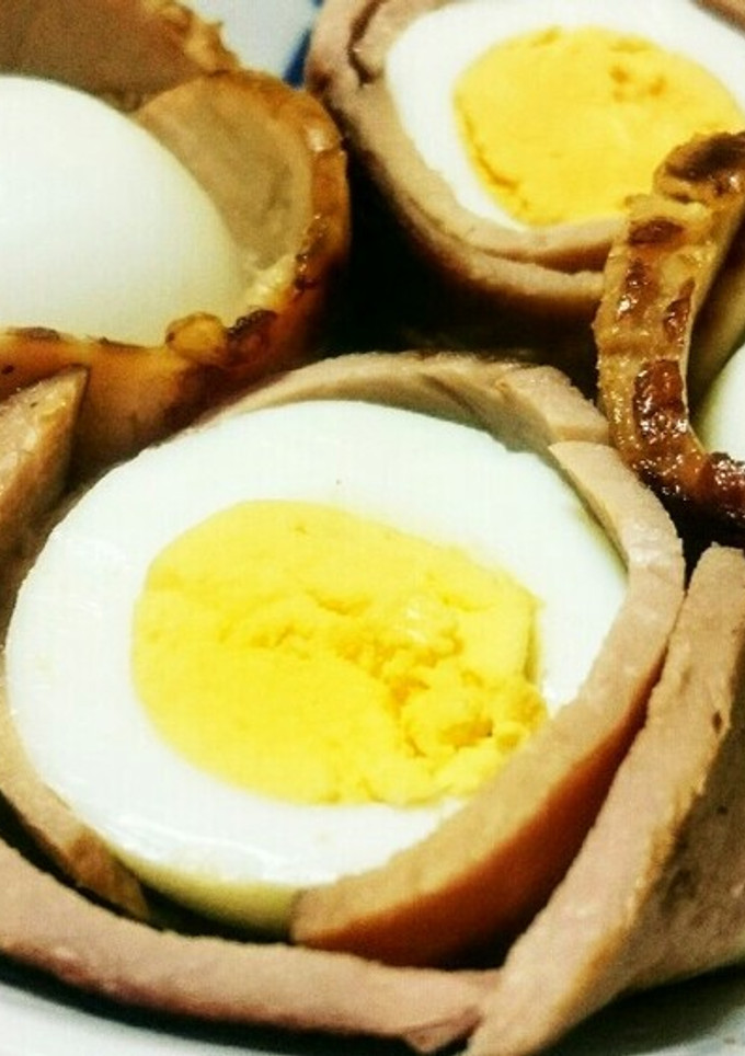 ちょ～美味しい❗焼き豚巻き卵-レシピのメイン写真