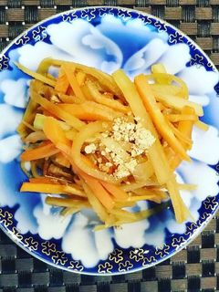 ピリ辛やみつき!生姜のきんぴら-レシピのメイン写真