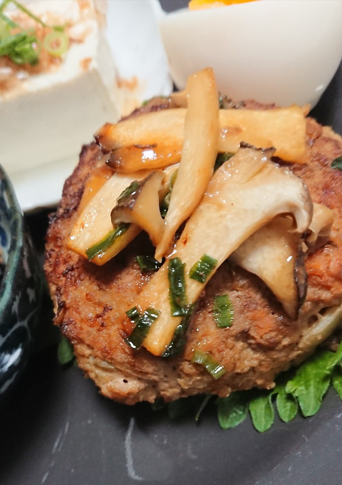 【簡単】和風煮込みハンバーグ-レシピのメイン写真