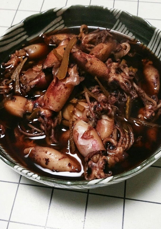 ☆長崎産小ｲｶの煮付け☆-レシピのメイン写真