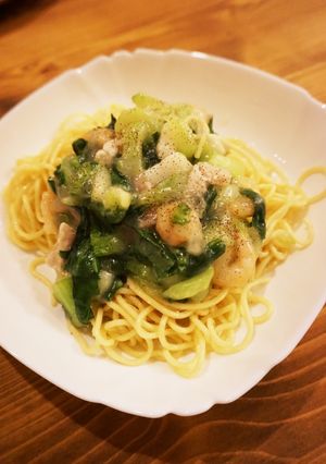 海老イカのあんかけ焼きそば-レシピのメイン写真
