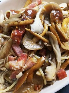きのこの柚子胡椒ペペロンチーノ-レシピのメイン写真
