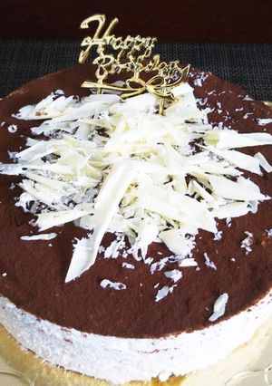 ティラミスケーキ-レシピのメイン写真