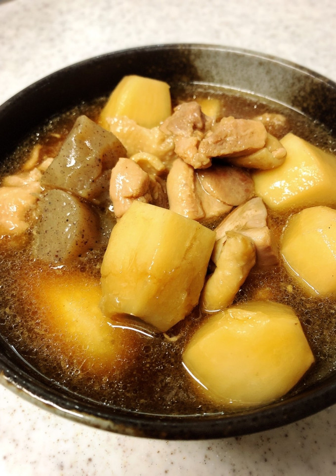 ☼簡単♪里芋と鶏肉とこんにゃくの煮物-レシピのメイン写真