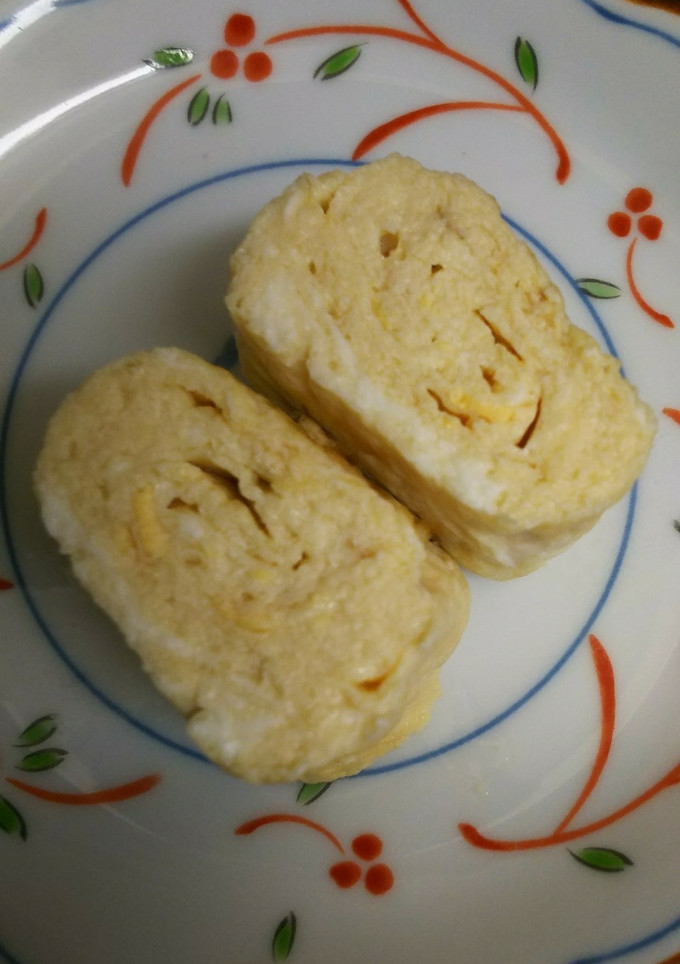 卵一個でだし巻き卵-レシピのメイン写真