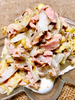 白菜とツナのスパイシークミンサラダ-レシピのメイン写真