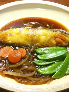 なめたがれいの揚げ煮(人参&玉葱煮)-レシピのメイン写真