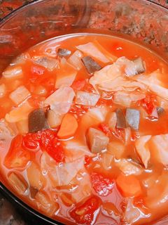 簡単!脂肪燃焼トマトスープ-レシピのメイン写真