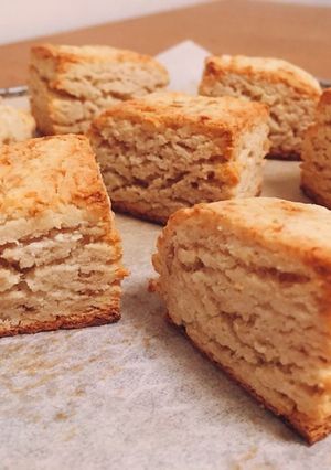 バターなし＊米粉おからチーズスコーン-レシピのメイン写真