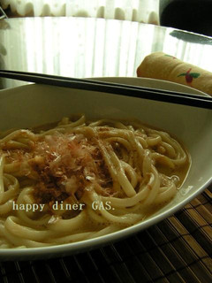 <和風>うどんカルボナーラ-レシピのメイン写真