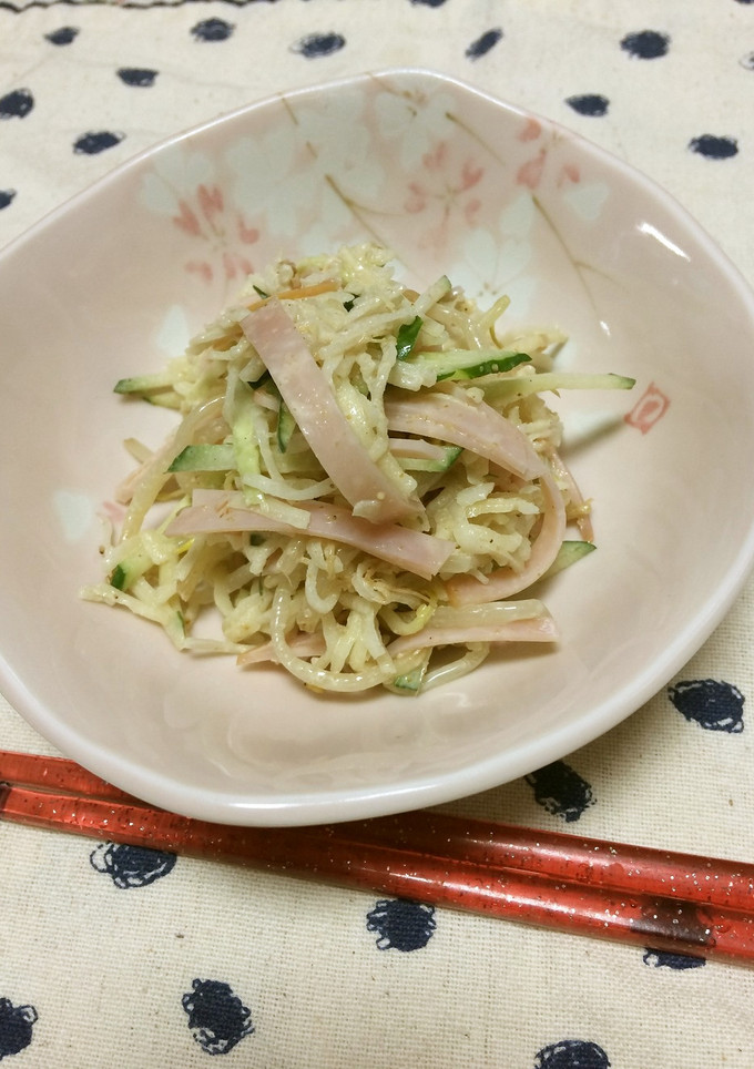 切り干し大根のごまネーズ和え-レシピのメイン写真
