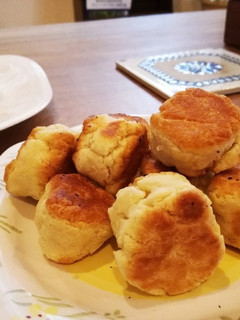 わらび餅粉とホットケーキmixでドーナツ-レシピのメイン写真