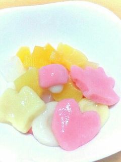 秋の白玉団子-レシピのメイン写真