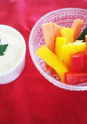 材料2つ♪ツナと豆腐のディップ-レシピのメイン写真