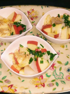 超簡単(^q^)りんごと冬大根のサラダ☺-レシピのメイン写真