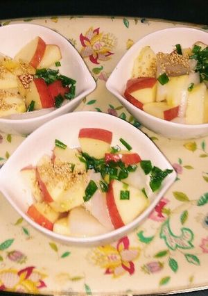 超簡単(^q^)りんごと冬大根のサラダ☺-レシピのメイン写真