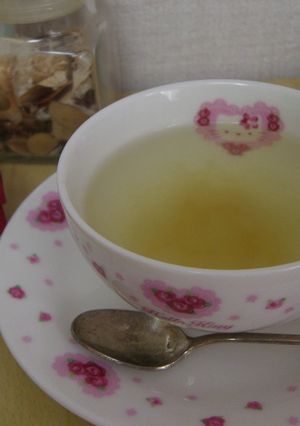 ほっと一息❤〉ω〈❤ユズ緑茶-レシピのメイン写真