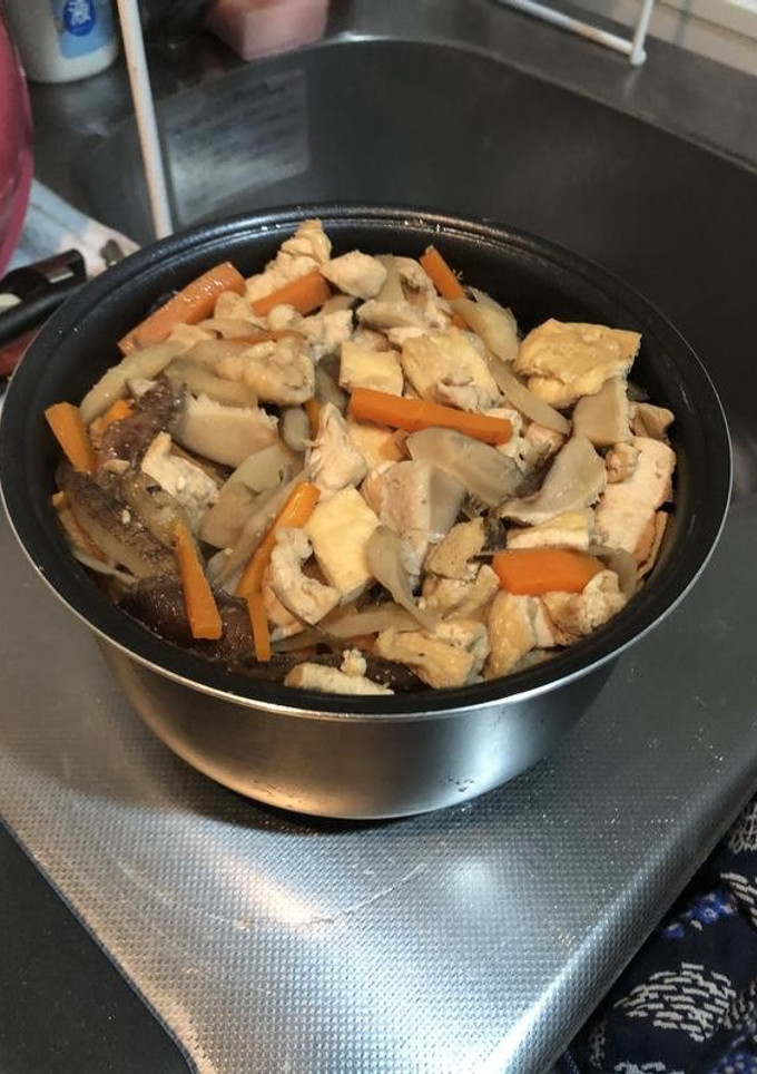 かしわめし（炊き込みご飯）-レシピのメイン写真