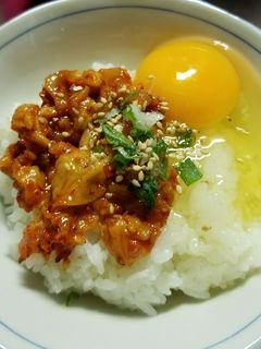 チャンジャの贅沢卵かけご飯☆アレンジ-レシピのメイン写真