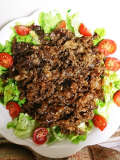 野菜モリモリ♪焼き肉サラダ-レシピのメイン写真