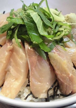 ハマチの白ポン丼-レシピのメイン写真